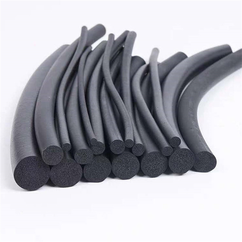 Extruded Silicone Rubber Foam Sponge Seal Strip